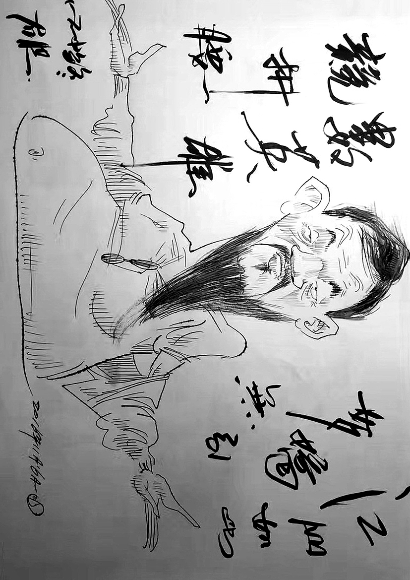 有个大师说我帅,就是爱画我