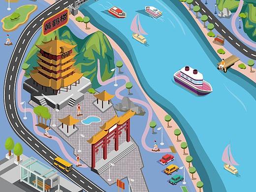 去年给武汉龙湖地产画的插图