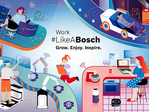 Bosch博世招聘活动主视觉