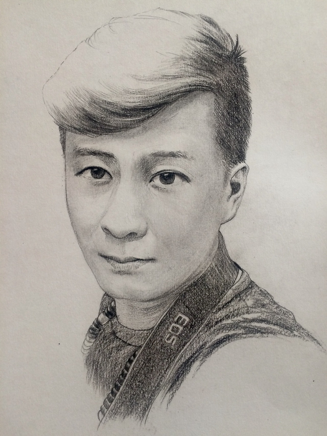 素描肖像头像简绘