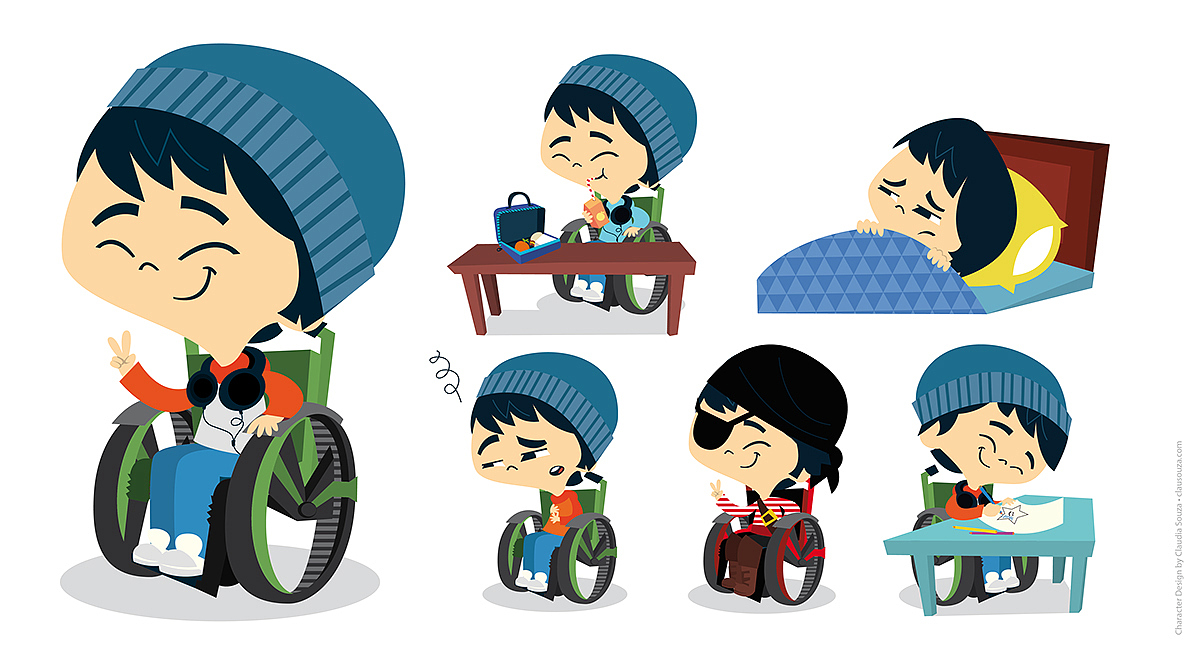 儿童读物插画-角色设计（图ZNTk3OTUyODA=） - 儿童插画 - 站酷设计师pbids06原创素材 - 站酷ZCOOL