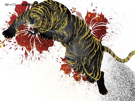 站酷70比亚迪#王者之势 龙腾虎跃# 心有猛虎 细嗅蔷薇