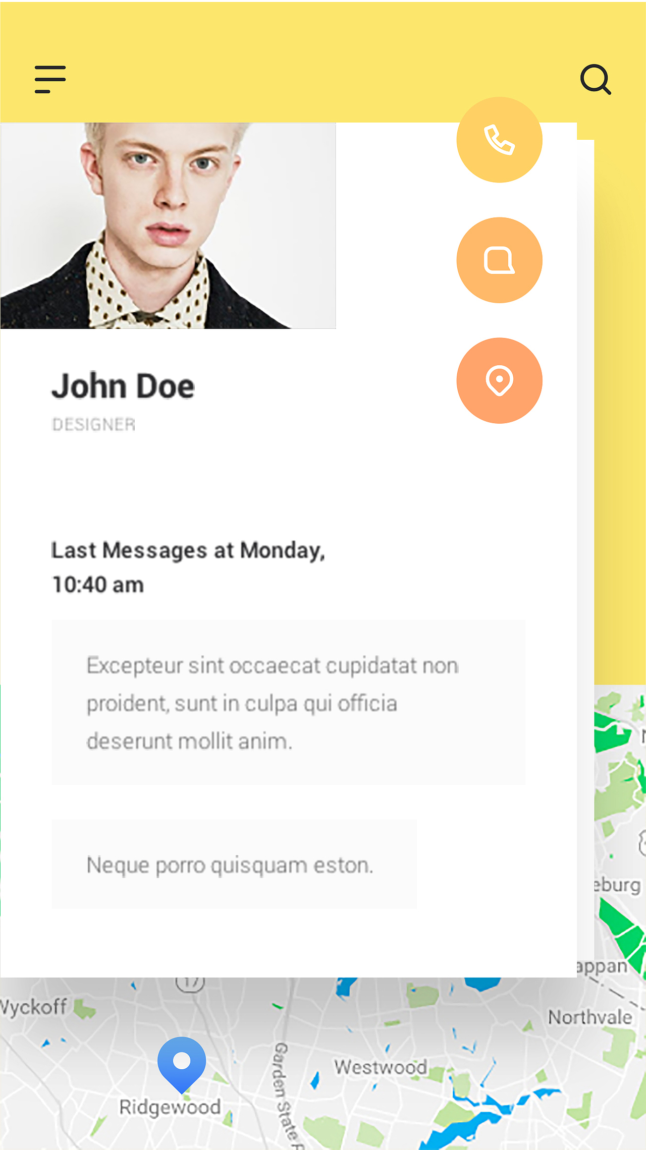 手机界面设计练习