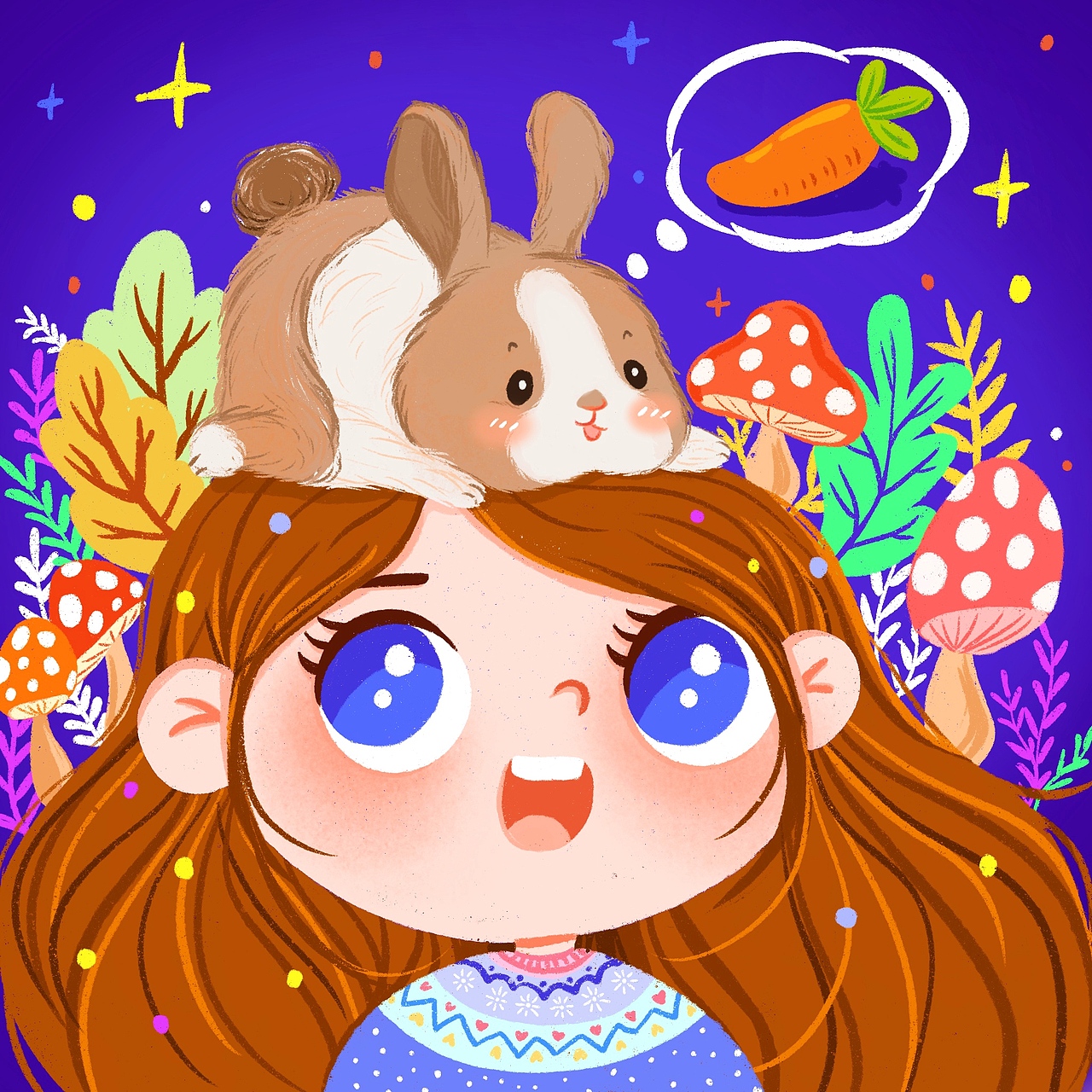 小胖妞系列 — 头像篇