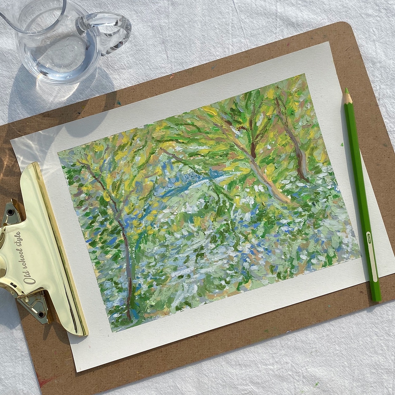 油画棒风景画🌸💕（图ZMjk2OTc0NjAw） - 绘画 - 站酷设计师猪瑶原创素材 - 站酷ZCOOL