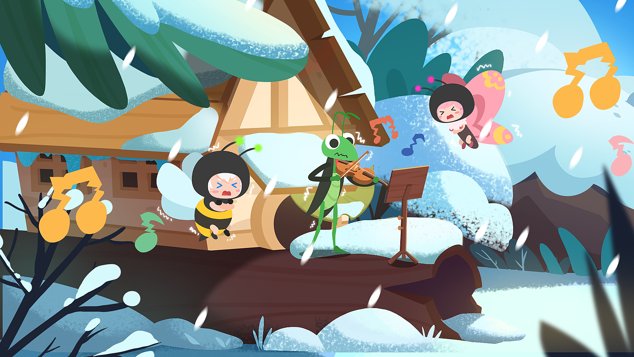 儿童插画场景扁平风1（图ZMjYxNDgwOTQ4） - 儿童插画 - 站酷设计师章鱼烧tokoyaki原创素材 - 站酷ZCOOL