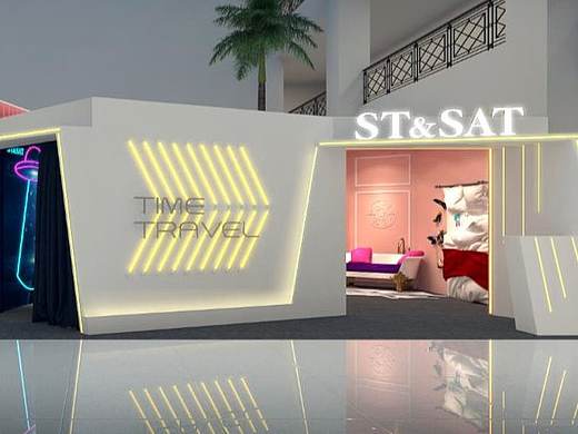 SAT女鞋品牌快闪店项目设计案例