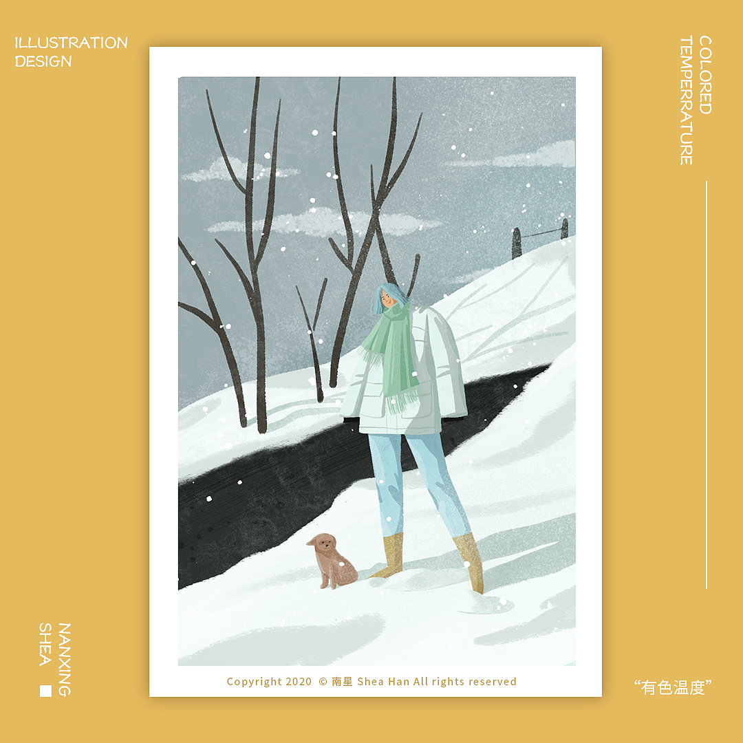 21天打卡插画总结  NANXING SHEA