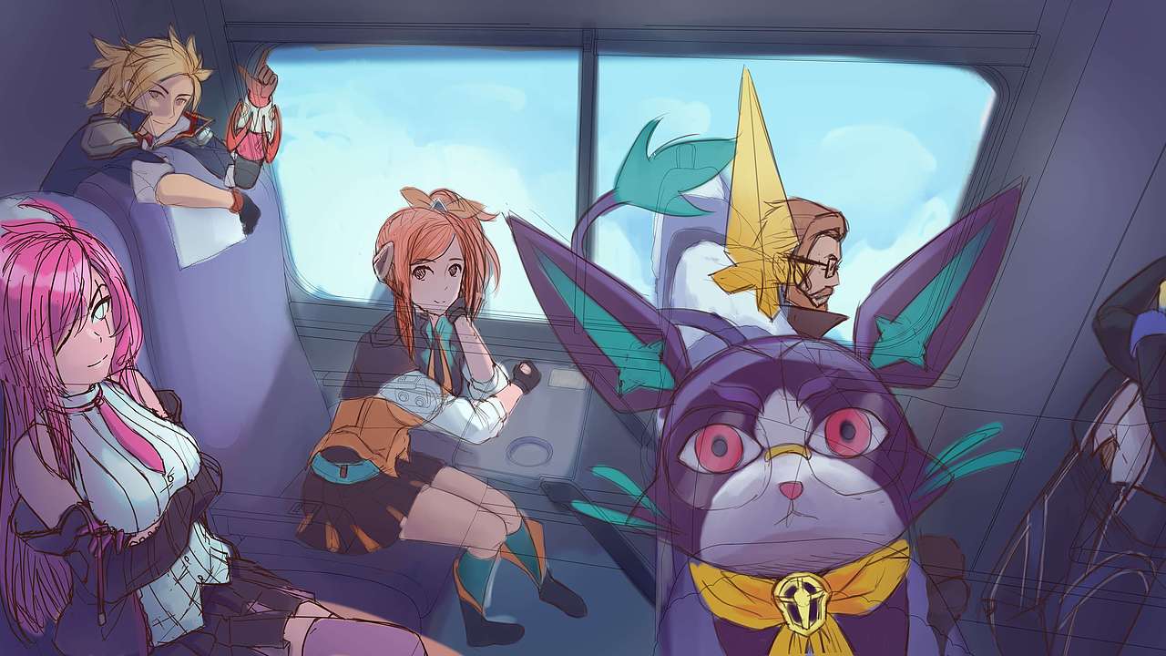 英雄联盟战斗学院同人