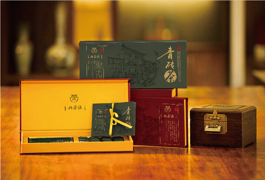 湖北赤壁青砖茶包装设计（图ZMTE1MTE3MjQw） - 包装 - 站酷设计师远视纪原创素材 - 站酷ZCOOL