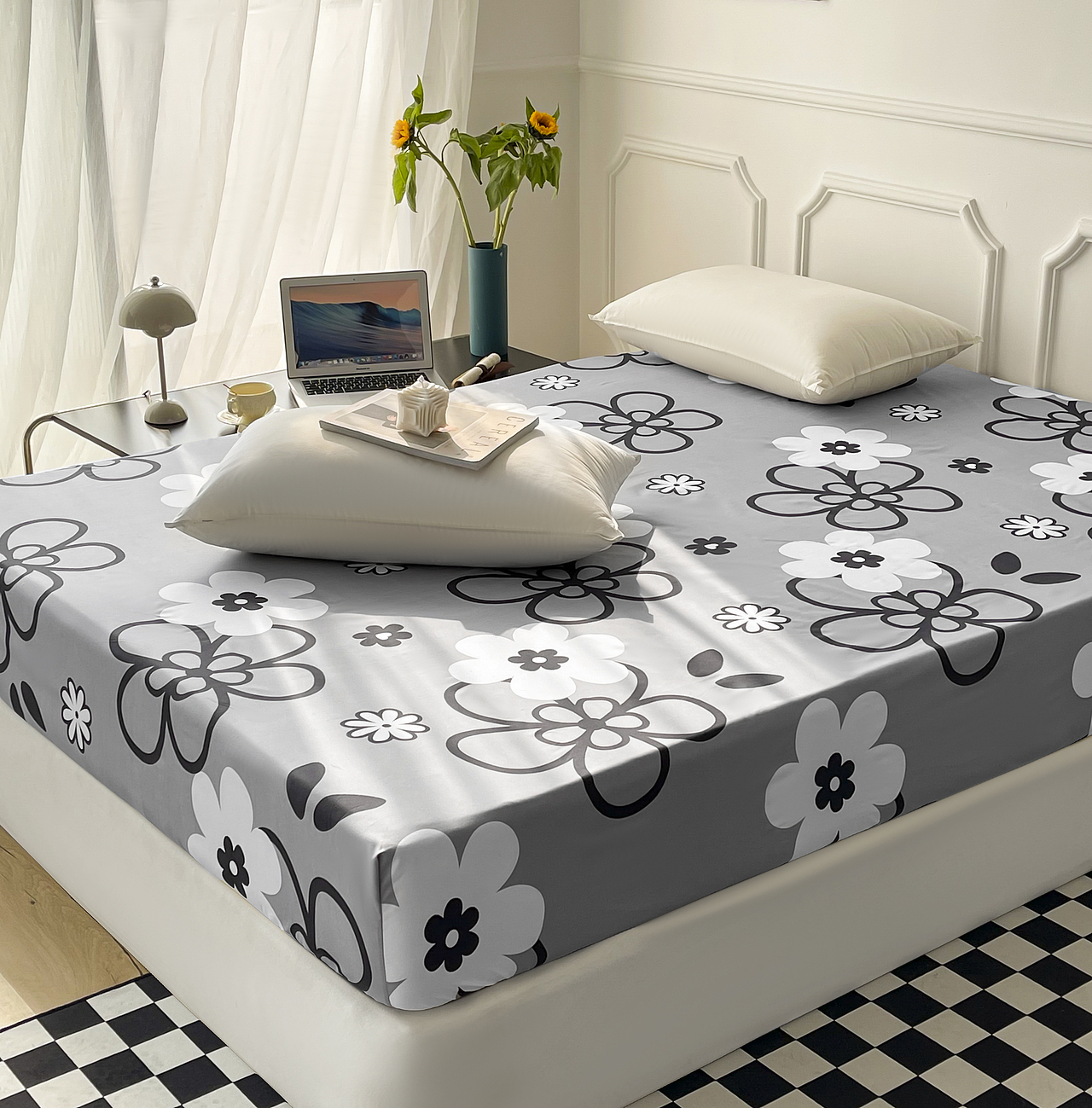 欢喜视觉 家纺摄影 床笠拍摄