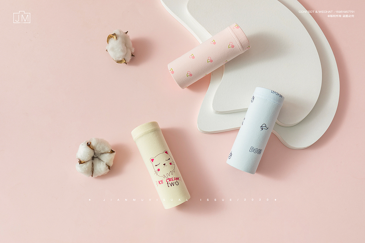 儿童内裤摄影丨简木视觉 × 女童内衣少女文胸 产品拍摄