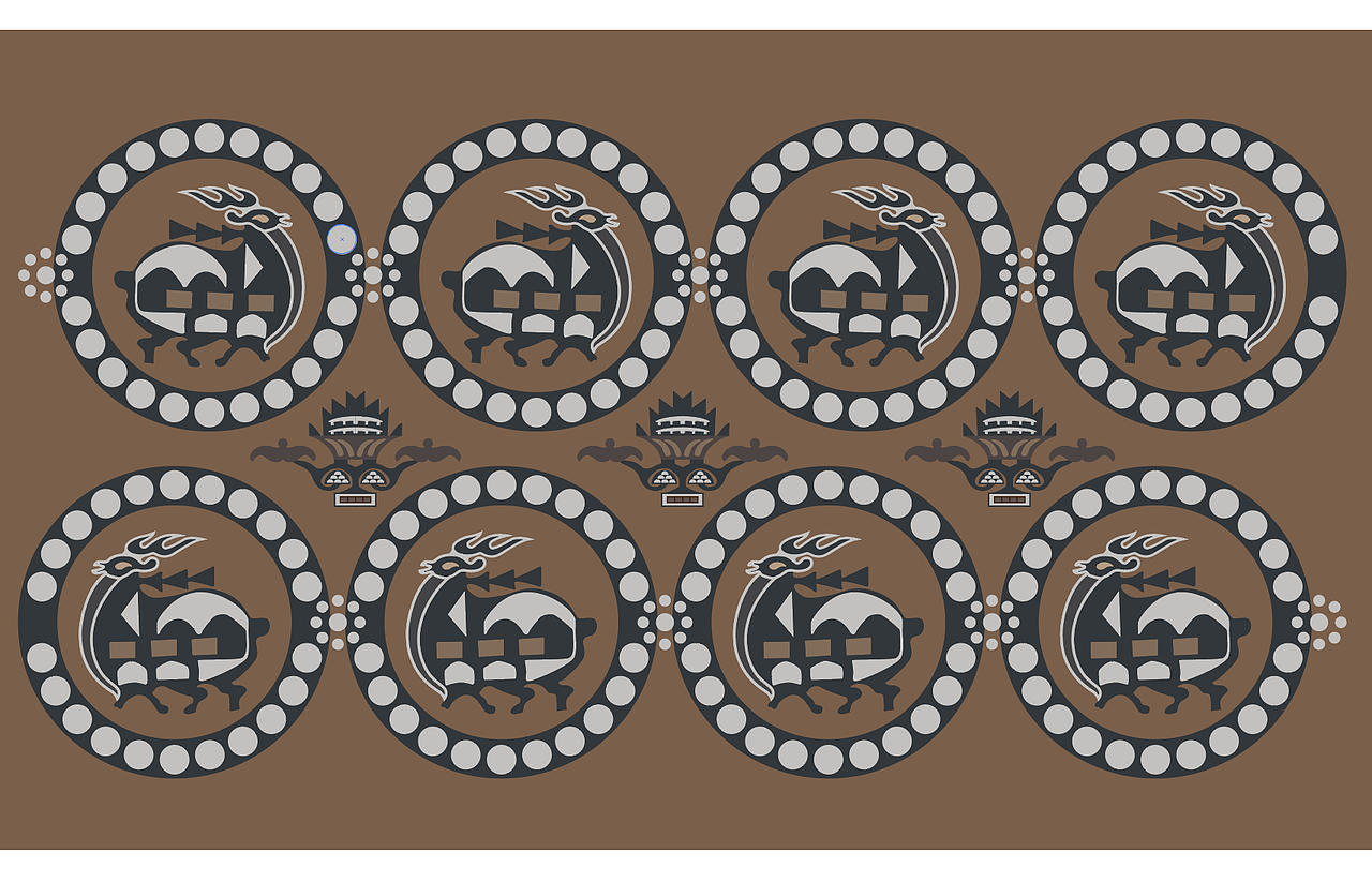 纹样集（前770年——907年）（图ZMTQ5NDkwNzI0） - 图案 - 站酷设计师张明明的狗叫孤独原创素材 - 站酷ZCOOL