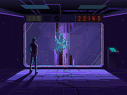 室內(nèi)場景 意識傳輸 【個人像素畫練習(xí)】