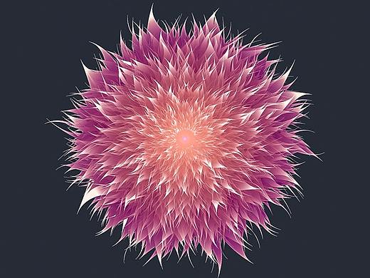 使用Illustrator效果工具和混合工具制作绚丽花朵——AI高级教程