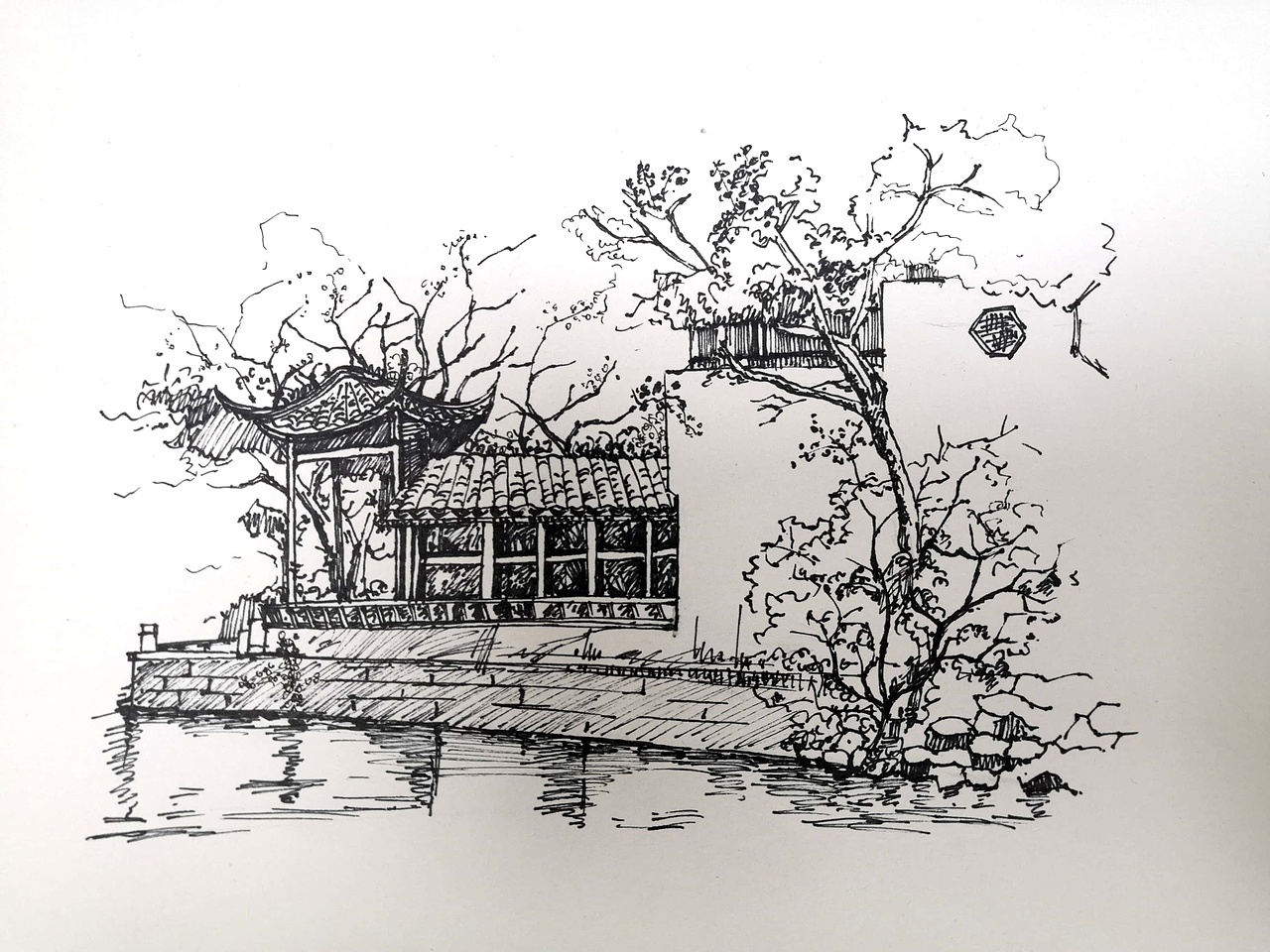 苏州日记|纯艺术|绘画|耿耿啊n_原创作品-站酷zcool