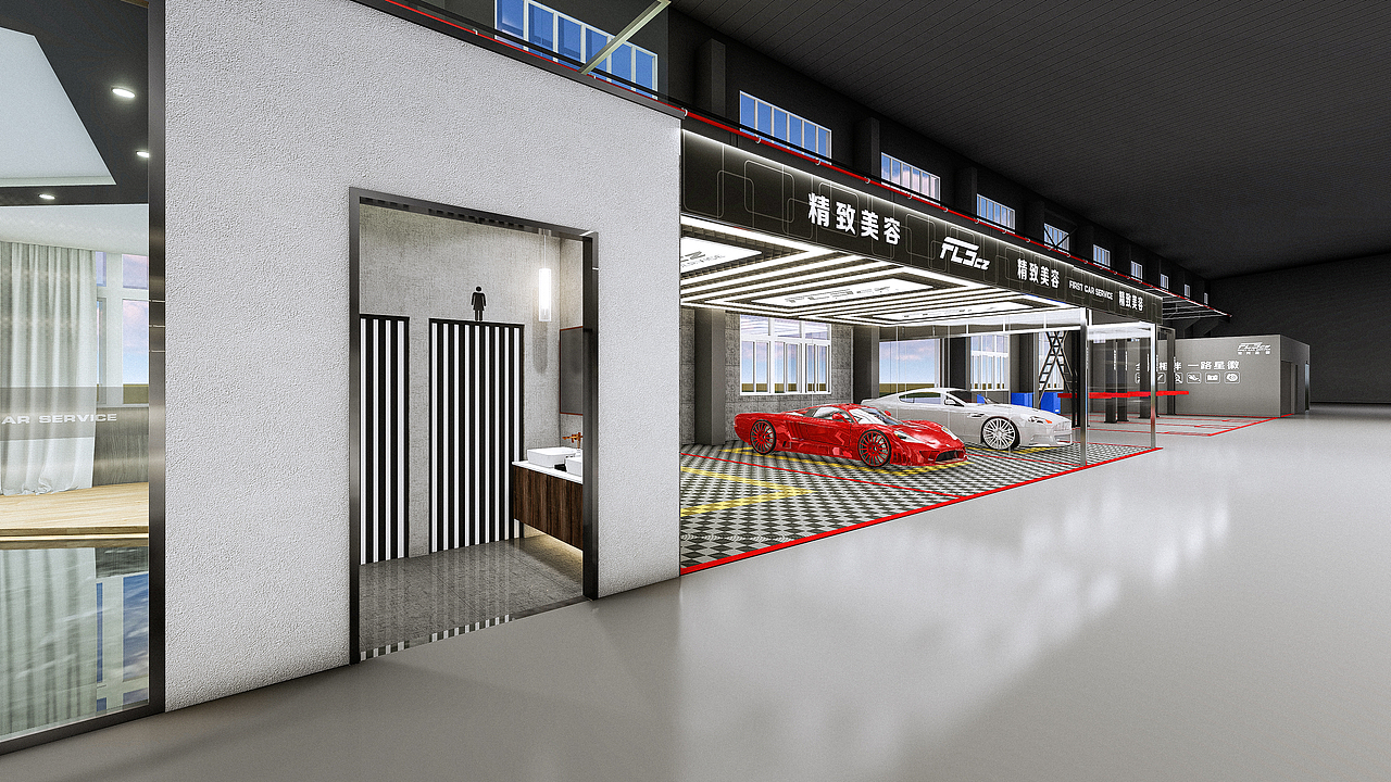 品质汽修店面装修