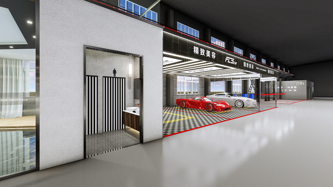 品质汽修店面装修