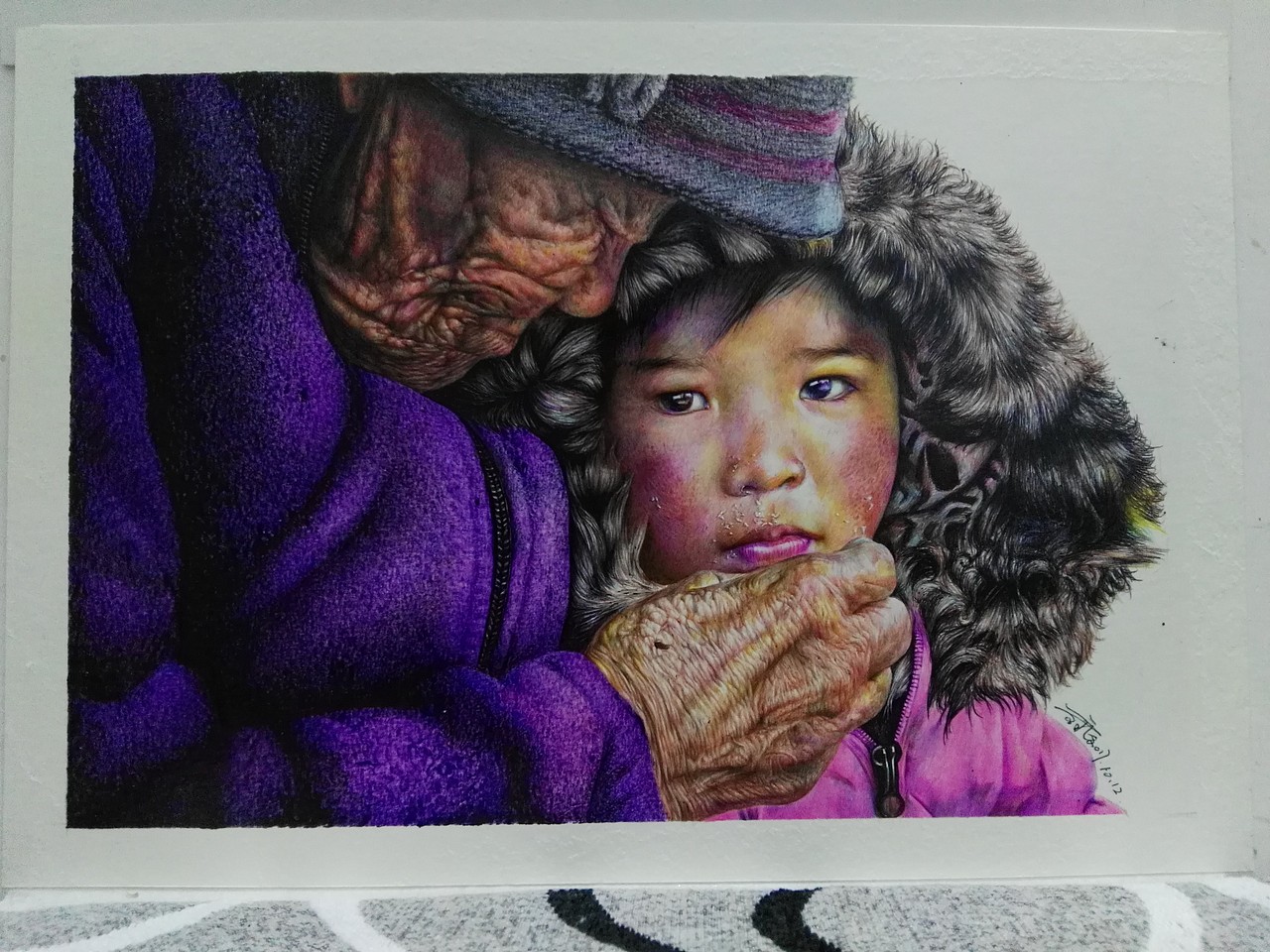 关注留守儿童系列《祖孙情》