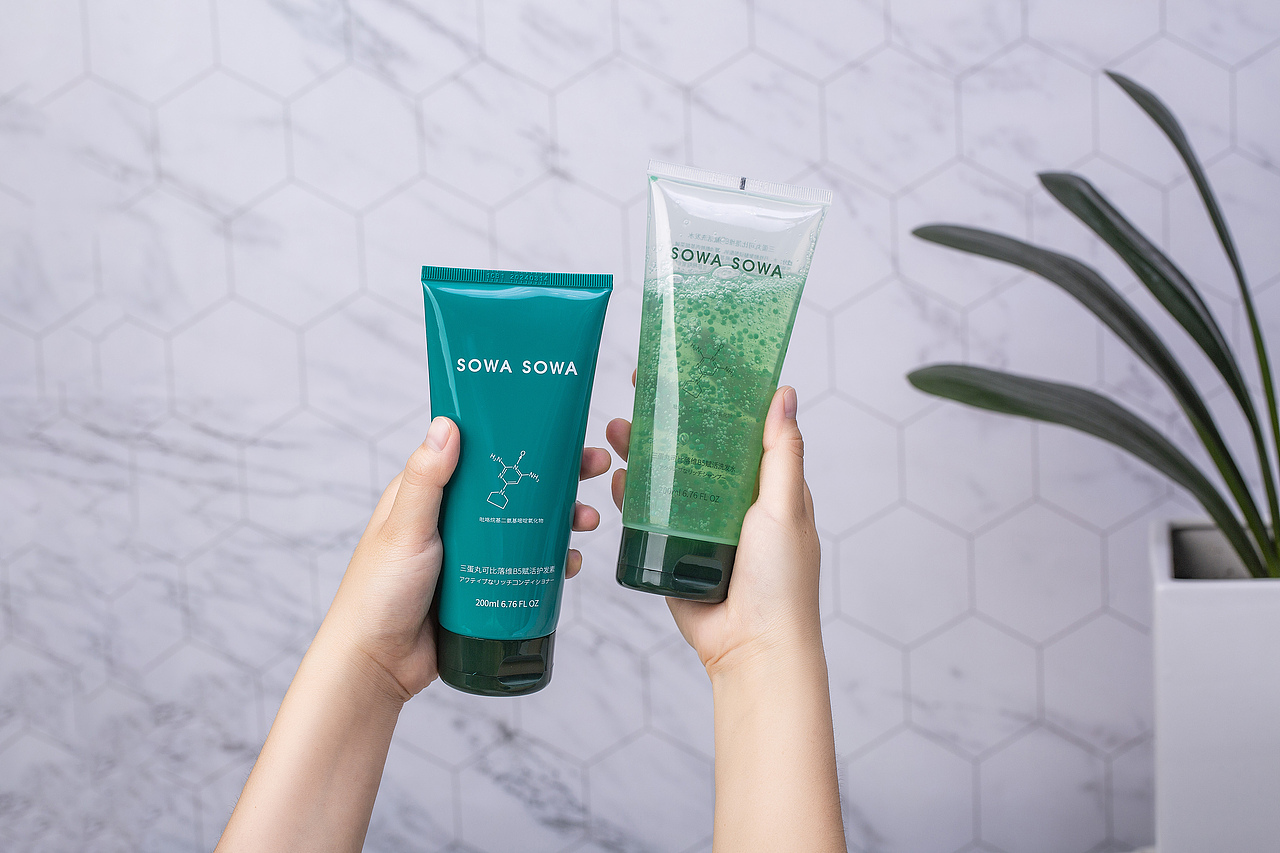 三蛋丸可比落维B5赋活洗发水护发素