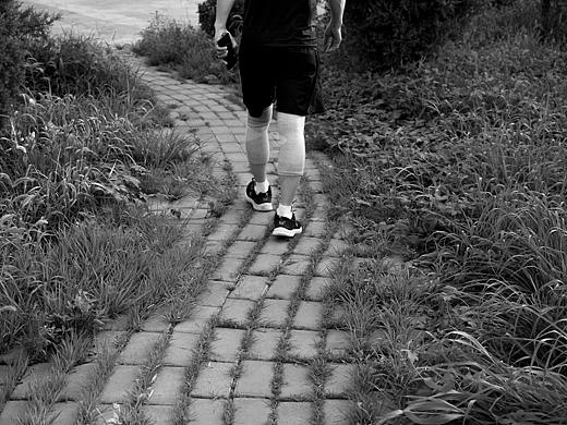 摄影练习 黑白照片 小镇一角