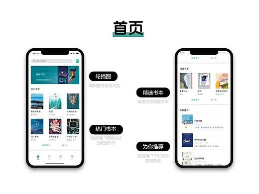 阅读APP-随看 概念设计