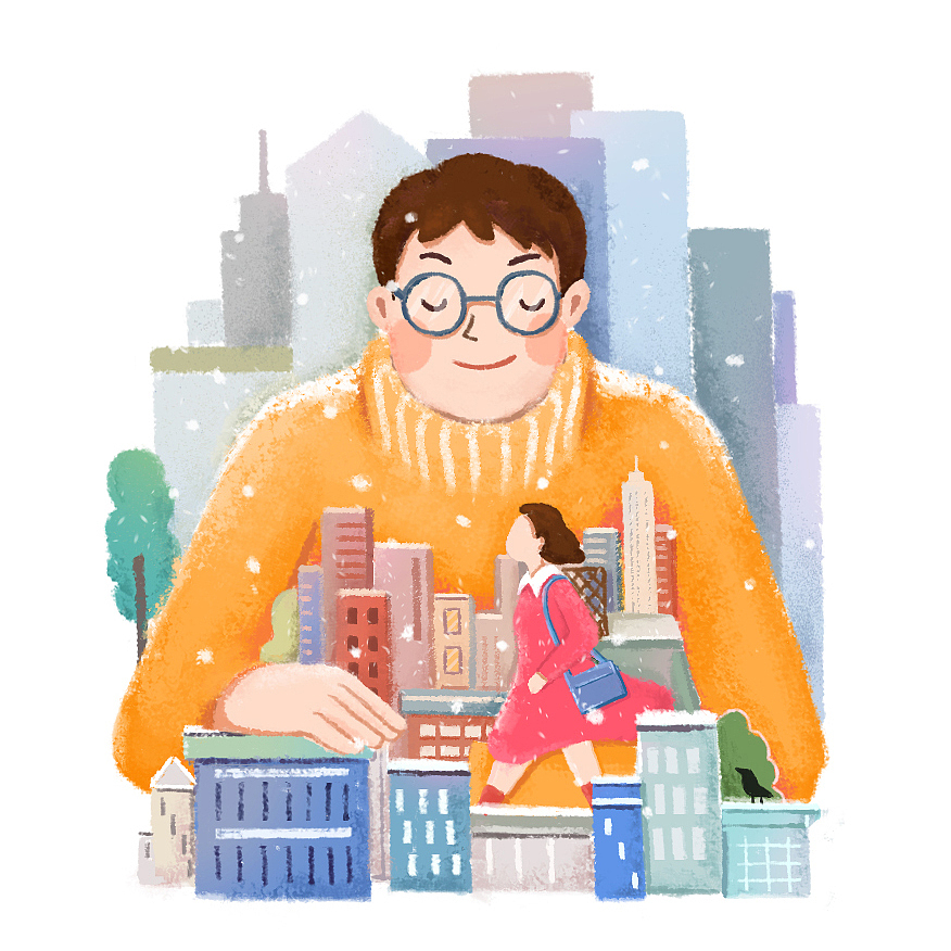 为淘宝年度话费账单画的一组插画（图ZMTA1OTI3MzIw） - 商业插画 - 站酷设计师六司原创素材 - 站酷ZCOOL