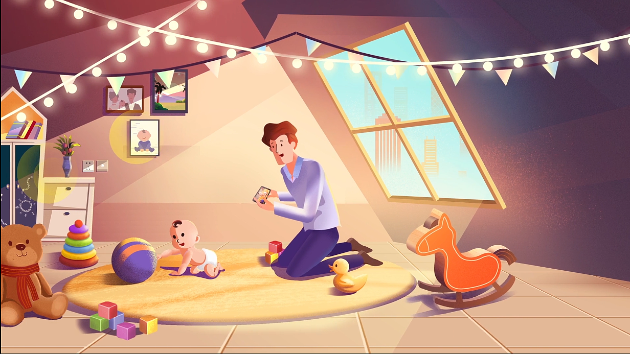 《施耐德新生儿祝福男员工篇》MG动画——安戈力文化（图ZMjM3NTIxMTY4） - Motion Graphic - 站酷设计师安戈力原创素材 - 站酷ZCOOL