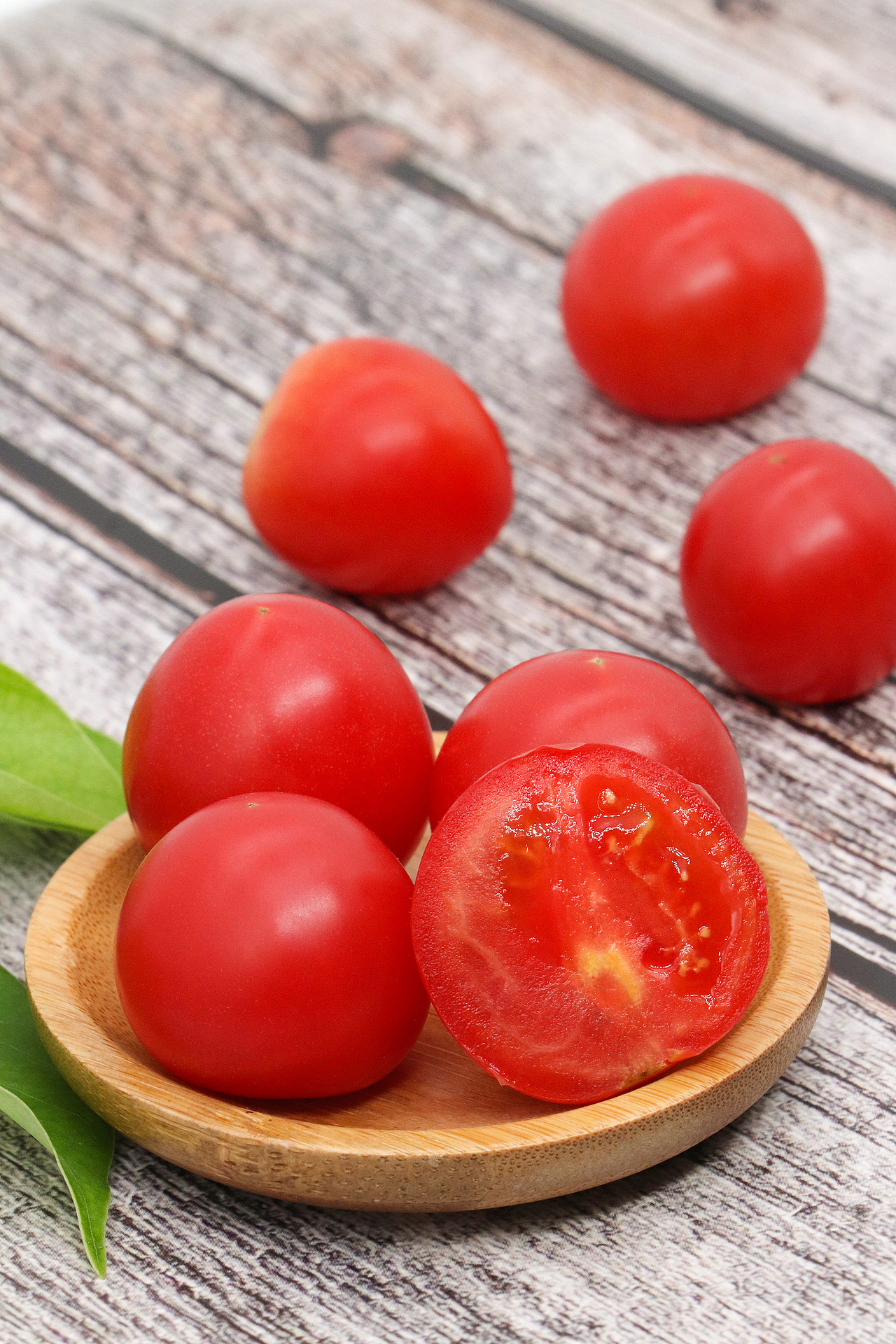 一组圣女果小番茄食物摄影图片