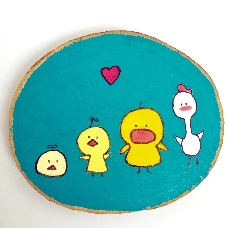 一些木桩画作品