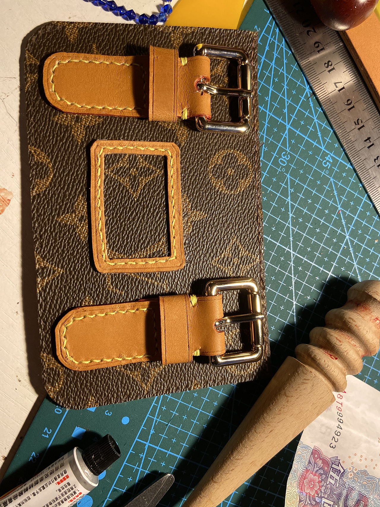 lv中古包拆包改造 各品牌"联名"恶搞diy手工皮具