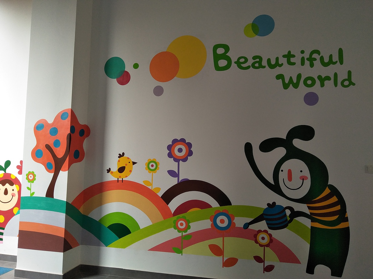 儿童乐园墙体彩绘