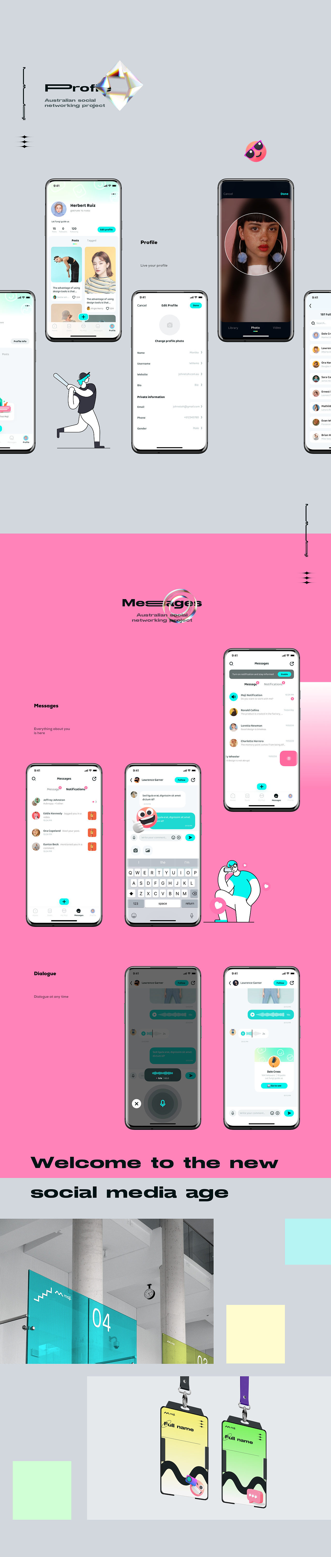 Maji 2.0 Australian social networking app（图ZMjk0NDgwOTQ4） - APP界面 - 站酷设计师熊洪宇原创素材 - 站酷ZCOOL