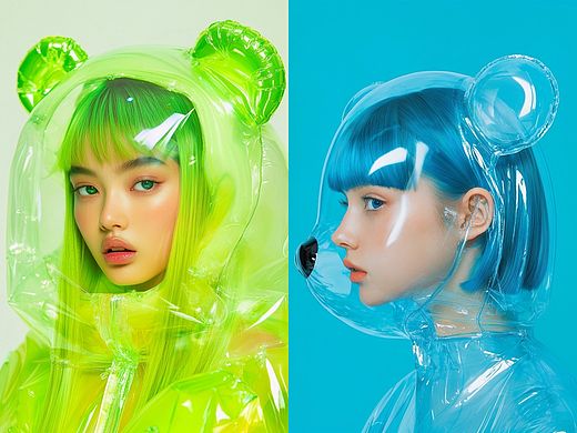 AI概念摄影 | 我不可爱 是凶萌野兽