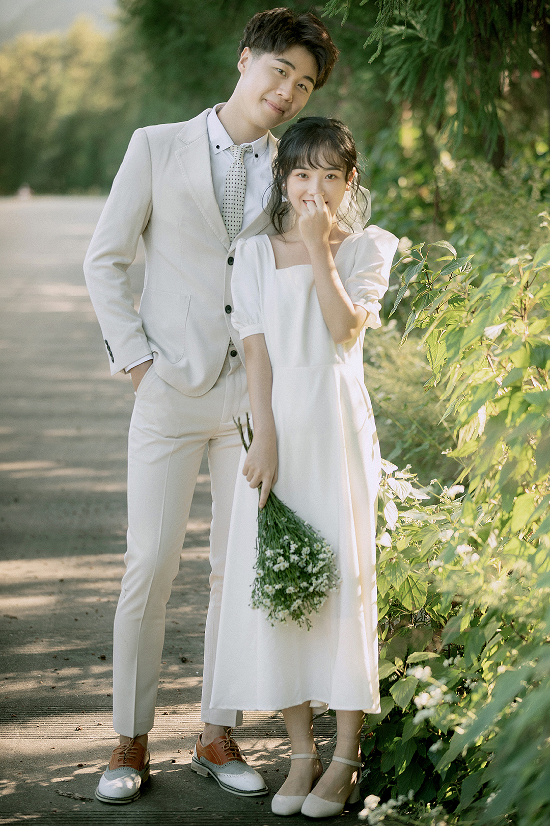 简简单单的婚纱照