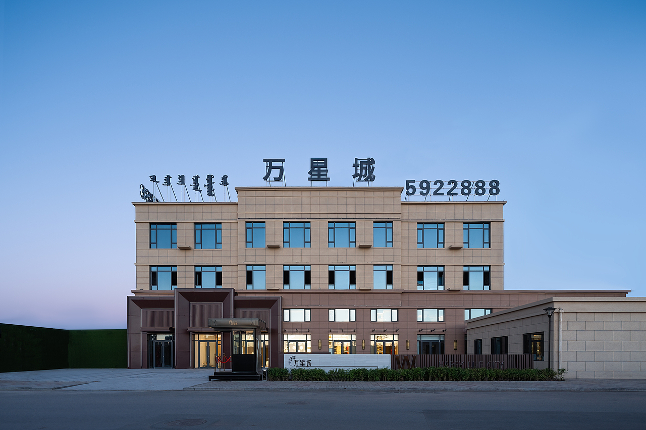 建筑摄影后期|售楼处|