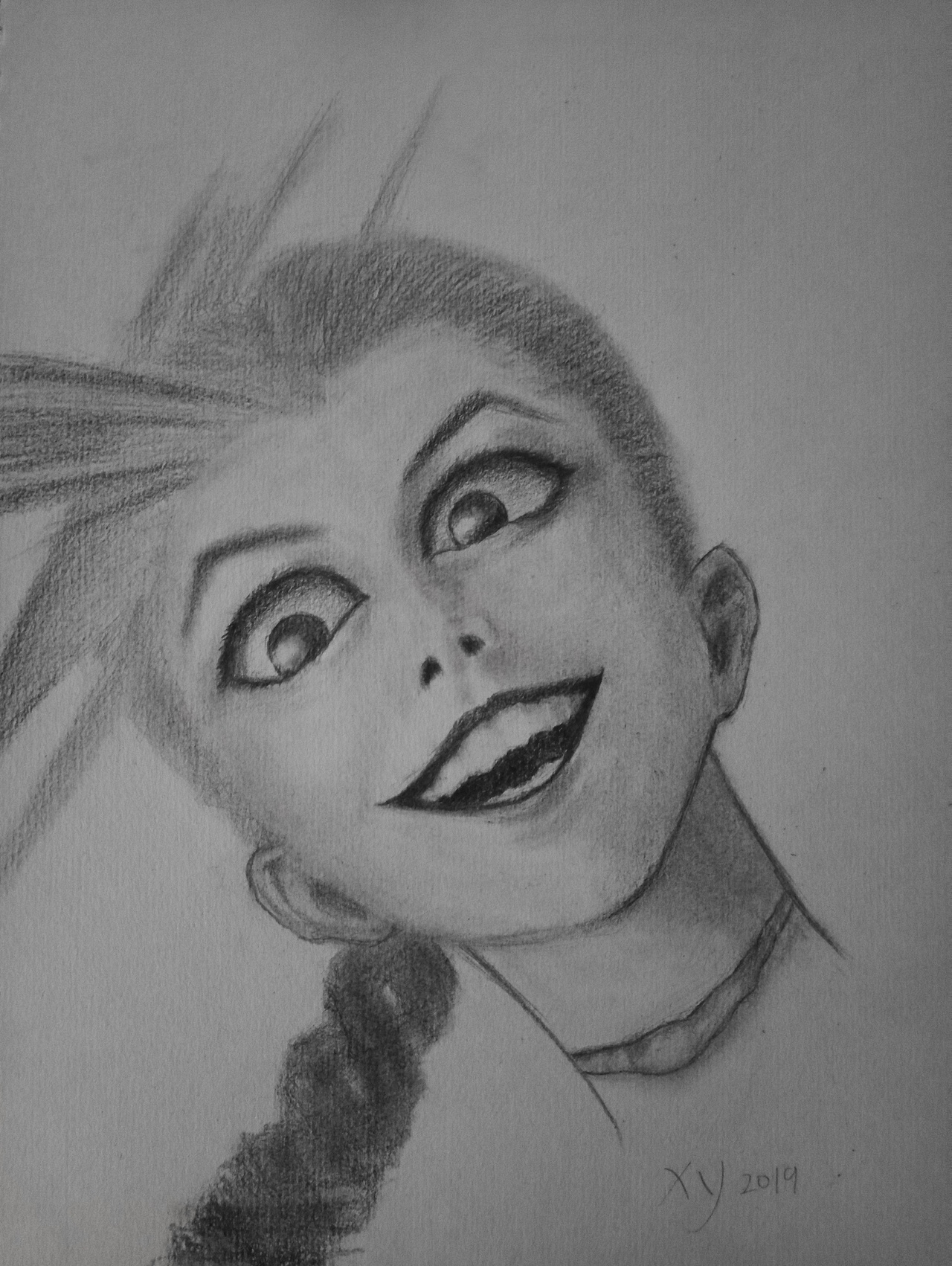 手绘习作英雄联盟暴走萝莉金克丝