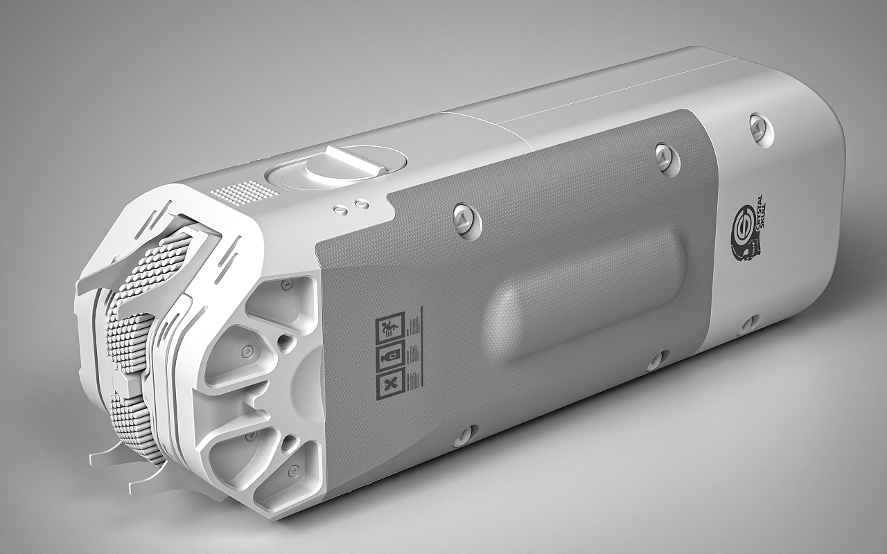 科技感硬表面|工业/产品|工业用品/机械|edris - 临摹作品 - 站酷