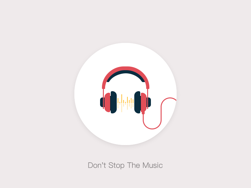 Daily UI #007 Don't stop music（图ZNDg4MTU5MDA=） - 图标 - 站酷设计师xinjiebi原创素材 - 站酷ZCOOL