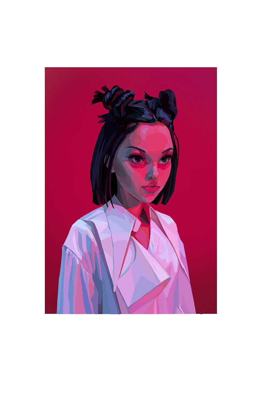 色彩练习,参考人物场景摄影照片