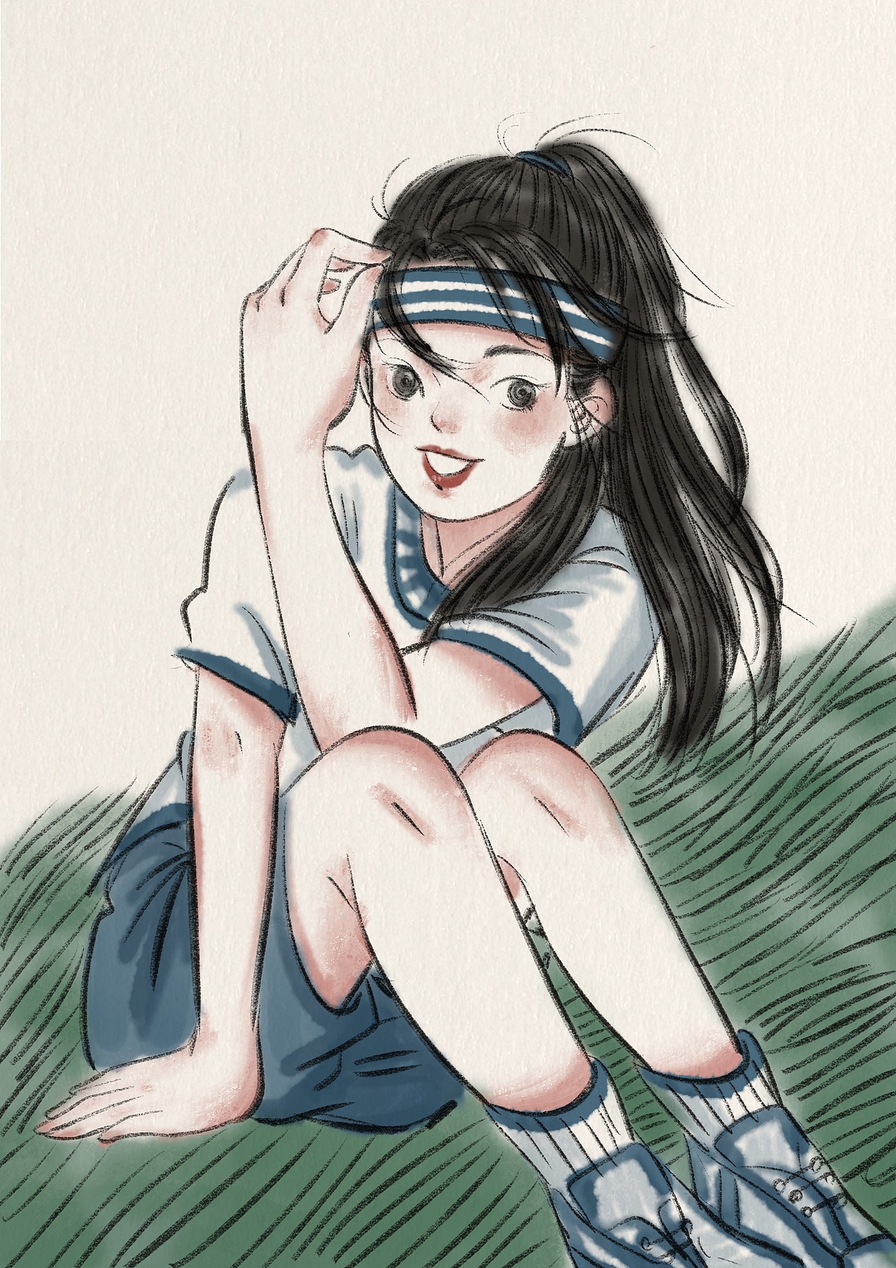 最近画的女孩纸