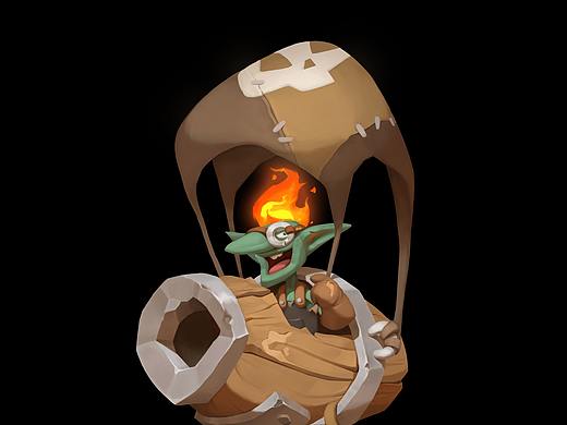 个人练习-炮筒哥布林（个人主页-ZNTg0NDUzODg=） - 游戏原画 - 站酷设计师LEYIG晓月原创素材 - 站酷ZCOOL