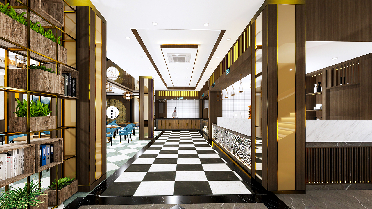 南京-金陵后厨-室内设计（图ZMjM3MDYzNjUy） - 家装设计 - 站酷设计师史椿椿原创素材 - 站酷ZCOOL