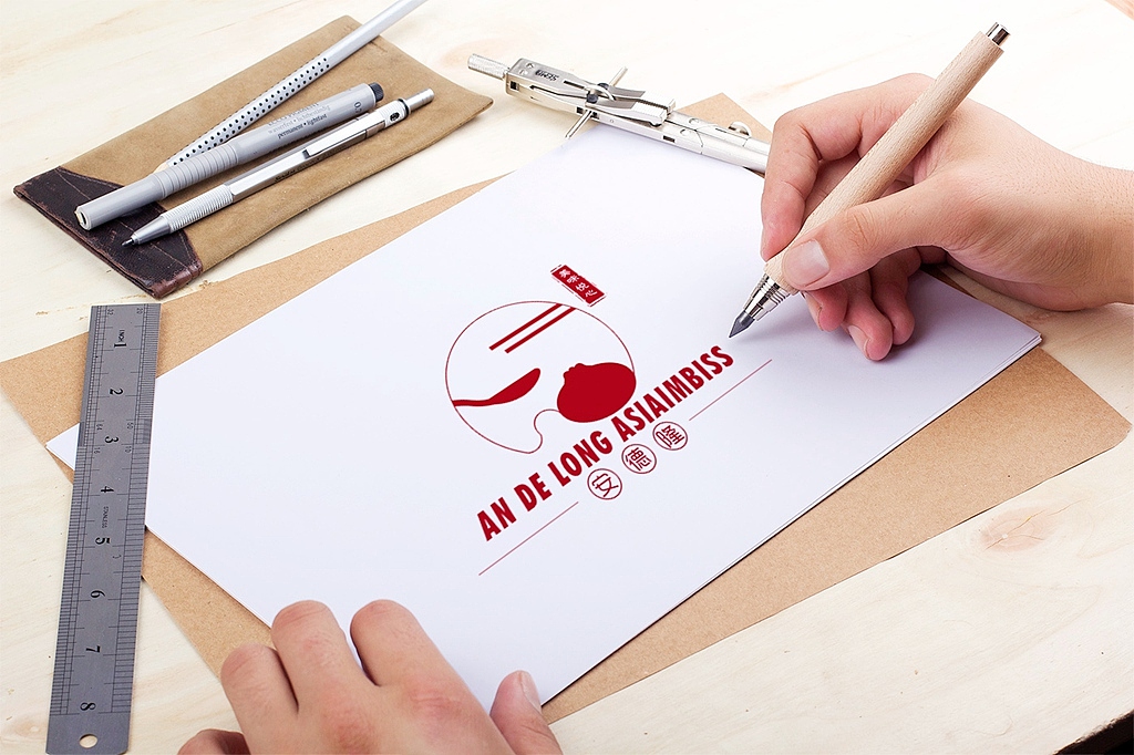 安德隆logo设计 一个在德国的中餐馆（图ZNDgzMzY4NzY=） - 品牌 - 站酷设计师陈与潘原创素材 - 站酷ZCOOL