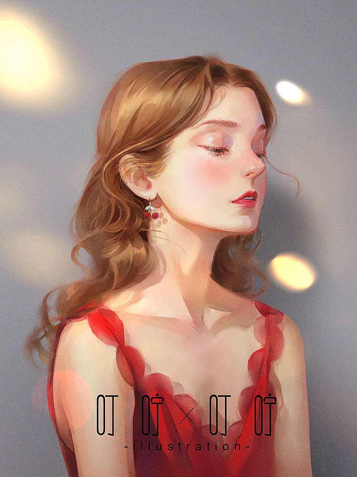 板绘厚涂女生系列练习（图ZMjkxOTMyMDQ0） - 创作习作 - 站酷设计师叮咛叮咛原创素材 - 站酷ZCOOL