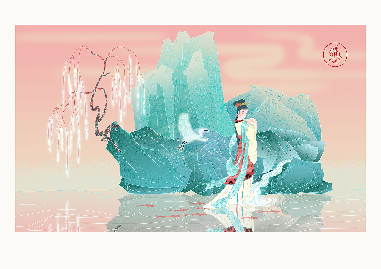 古风人物 国风商业插画（图ZMjE5MjQxNTI4） - 商业插画 - 站酷设计师微儿插画原创素材 - 站酷ZCOOL