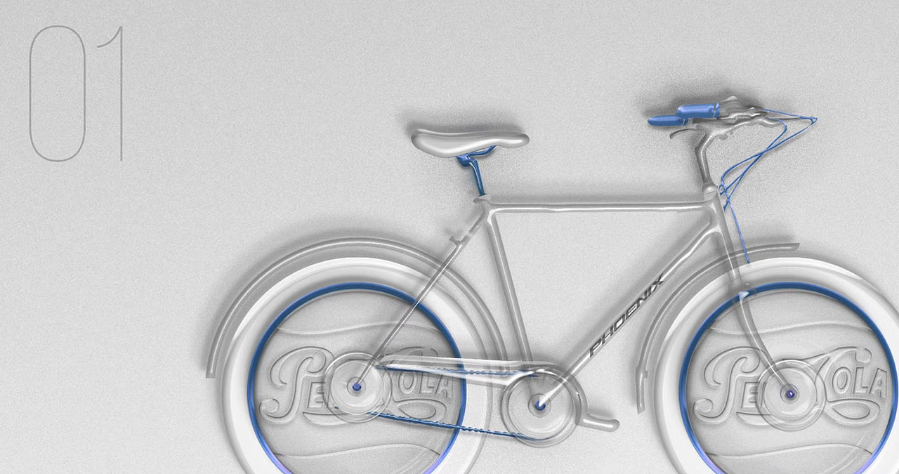 透明概念自行车 - 百事 × 陈漫