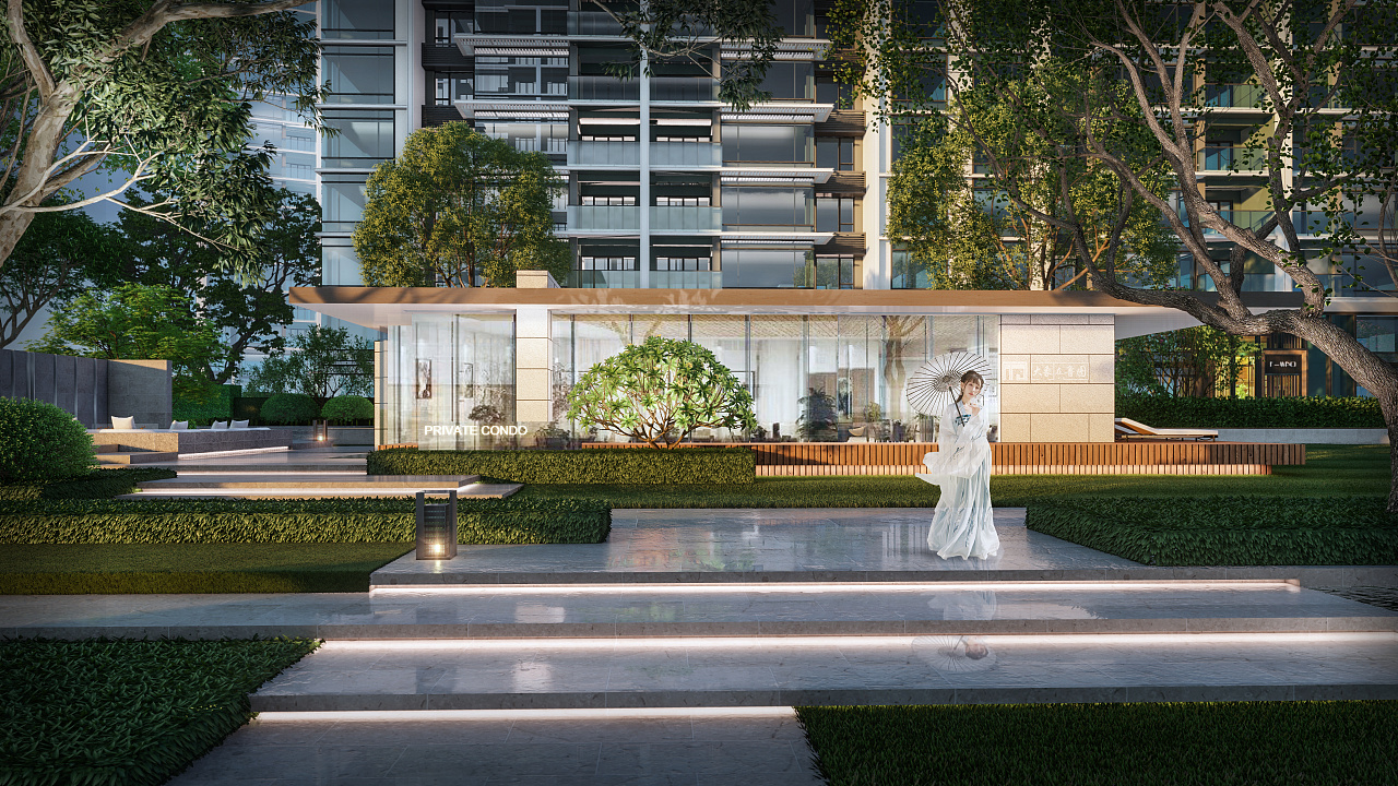 尘林间lumion效果