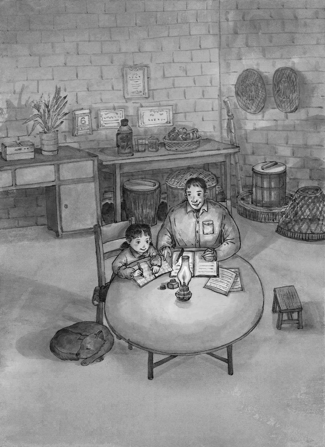 一个女孩朝前走（图ZMjY3ODkxODA0） - 儿童插画 - 站酷设计师晓茑原创素材 - 站酷ZCOOL
