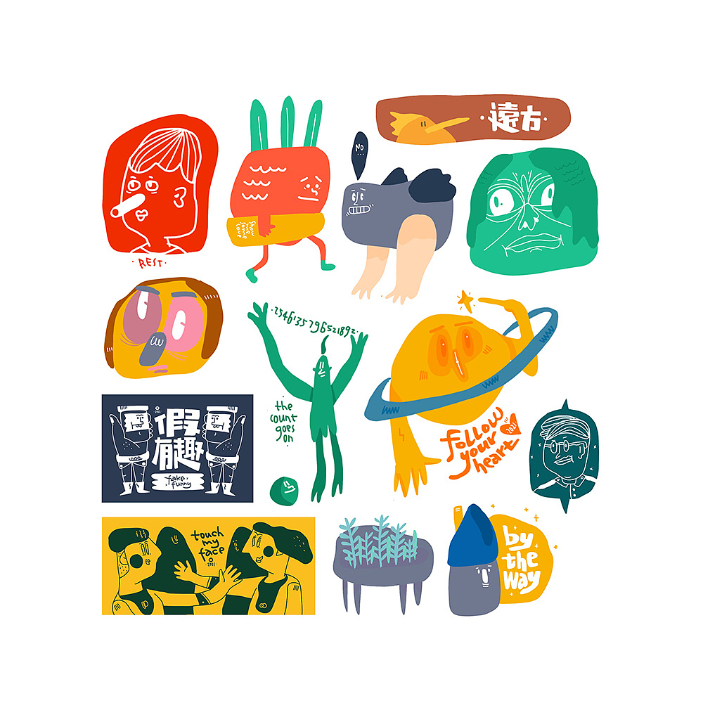 原创设计 | 贴纸图案